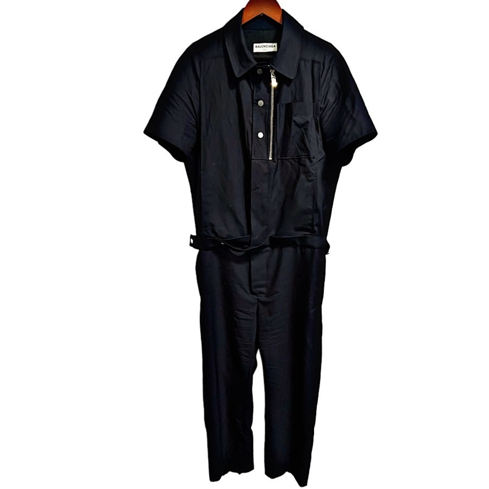 Balenciaga Nicolas Gesquiere Runway Navy Jumpsuit